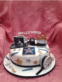 Hollywood Birthday Cake